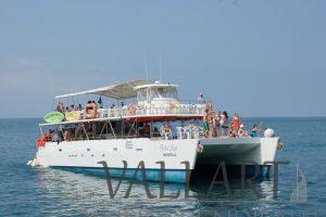 ALREDEDOR DE 4 MIL 700 PERSONAS DIARIAS DISFRUTARON DE UN PASEO NÁUTICO EN ESTAS VACACIONES.