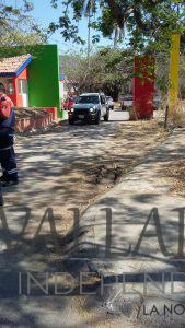ARROLLAN A MOTOCICLISTA EN AVENIDA LOS TULES.
