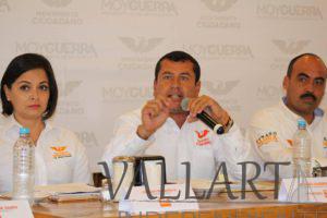 REPARTE MOISÉS GUERRA GOLPES A SUS CONTRINCANTES.