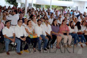 Toman protesta directivos del PRI municipal.