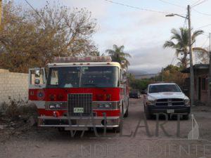 Reportan recipiente con olor extraño en Lomas del medio.