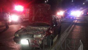 FUERTE CHOQUE EN EL LIBRAMIENTO. 1 FUERTE CHOQUE EN EL LIBRAMIENTO.