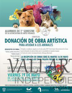 HARÁN INTERCAMBIO DE ARTE POR CROQUETAS PARA AYUDA A ANIMALES.