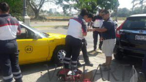 Reportan Choque en la Jesus Rodrigez Barba esquina con Lago Superior