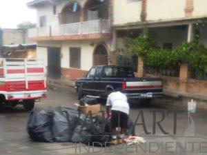 Reportan a vecinos que no respetan el nuevo sistema de recolección de basura
