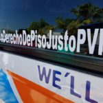 Se manifiestan transportistas en el aeropuerto