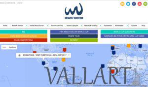 Puerto Vallarta, sede del Tour Mundial del Beach Soccer Worldwide