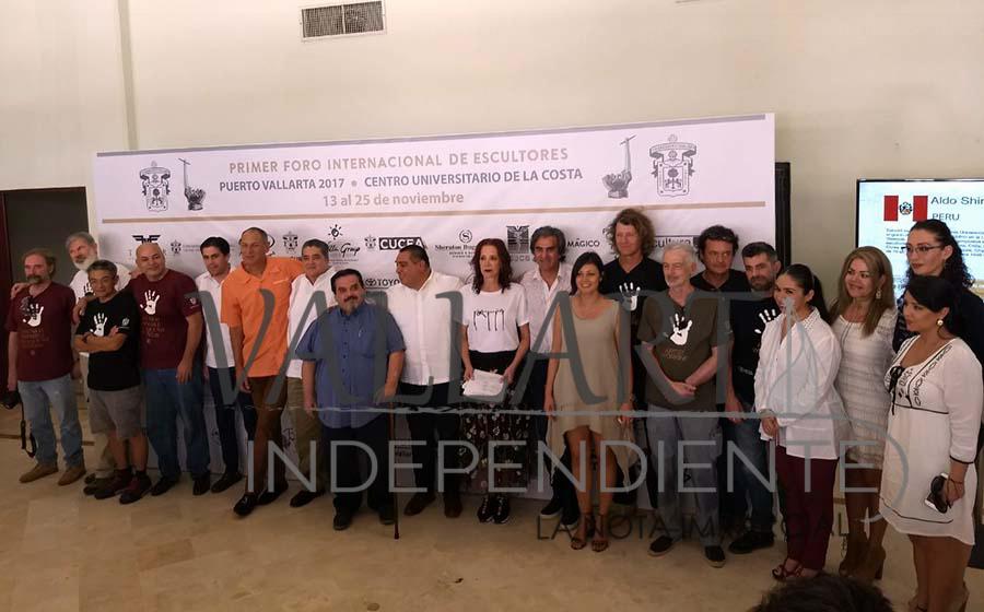 “La vida es mejor con arte”, inicia el 1er Foro Internacional de Escultores