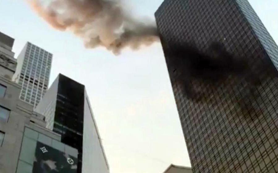 Incendio en Torre Trump deja dos heridos, informan los bomberos 1 Incendio en Torre Trump deja dos heridos, informan los bomberos