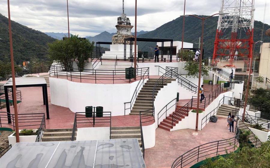 Queda listo el mirador del Cerro de la Cruz en Puerto Vallarta