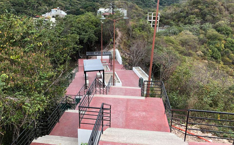Queda listo el mirador del Cerro de la Cruz en Puerto Vallarta