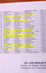 Líder de taxistas niega acusaciones en su contra por registros ante Semov