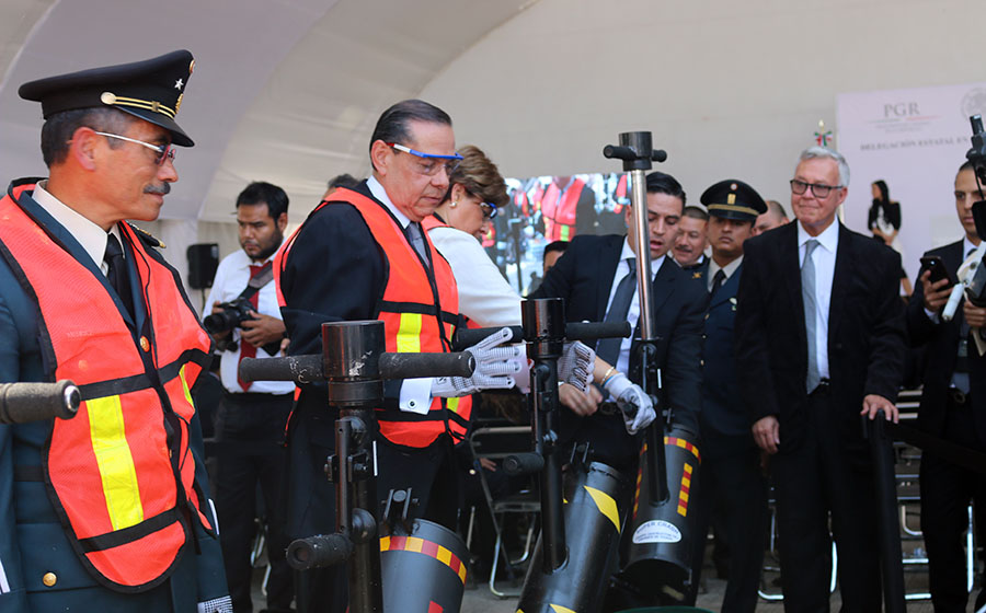 Incineran más de 9 toneladas de narcóticos en Jalisco