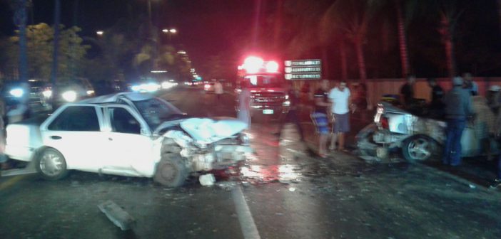 FUERTE ACCIDENTE EN LA MEDINA ASCENCIO, FALLECE EL CONDUCTOR RESPONSABLE.