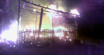 INCENDIO EN EL POBLADO "EL ZANCUDO".