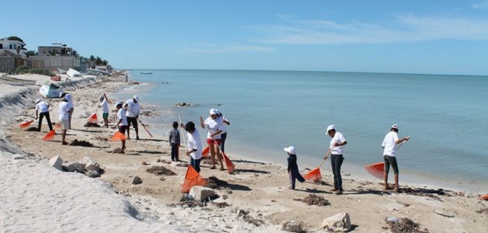 LIMPIAN 20 PLAYAS DE VALLARTA PARA RECIBIR AL TURISMO CON UN DESTINO LIBRE DE BASURA.
