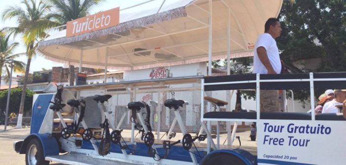 Inauguran "el Turicleto" nuevo atractivo turístico en Puerto Vallarta.