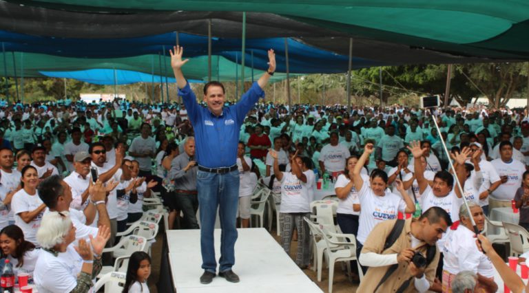 “Siempre con la gente” refuerza a Jaime Cuevas.