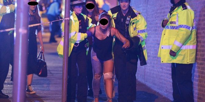 Explosiones en Manchester, supuestos ataques terroristas.