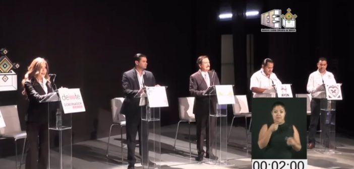 APATÍA EN BADEBA POR DEBATE DE CANDIDATOS AL GOBIERNO DEL ESTADO.