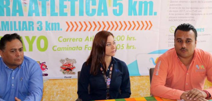 Invitan a familias a participar en la Carreta atlética del domingo 28 de mayo.