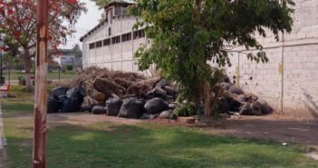 Denuncian bodega de basura en la Alfonso Díaz Santos.