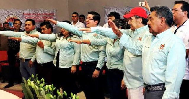 Toma de protesta al Comité Ejecutivo de la Federación Municipal de Trabajadores de Tomatlán