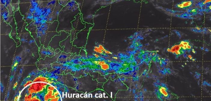 Hilary continúa su camino por el Pacifico