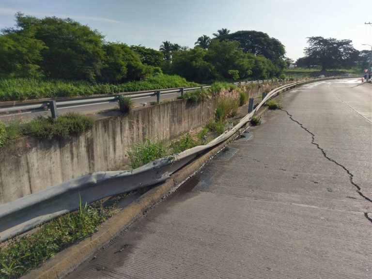 A cinco años de su construcción, avenida Los Poetas presenta ya fracturas