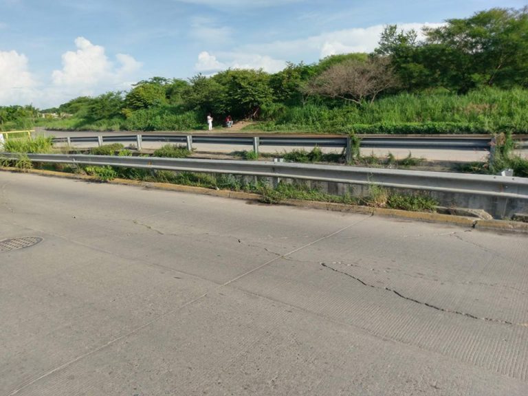 A cinco años de su construcción, avenida Los Poetas presenta ya fracturas