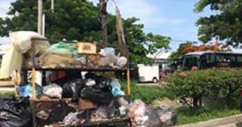 Contenedor de basura afecta a vecinos de la central camionera