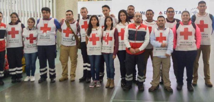 Cruz Roja Mexicana acude a E.U. en apoyo de damnificados