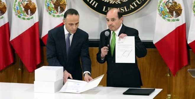 Reciben en San Lázaro el 5to. Informe de Peña Nieto