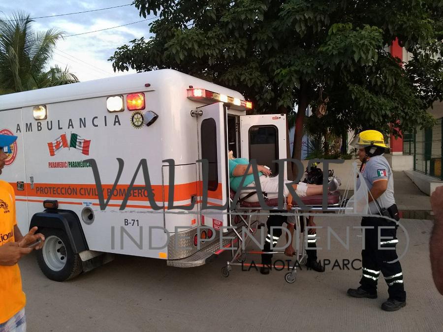 ‘Hacen sándwich’ al camión del gas; hay dos lesionados