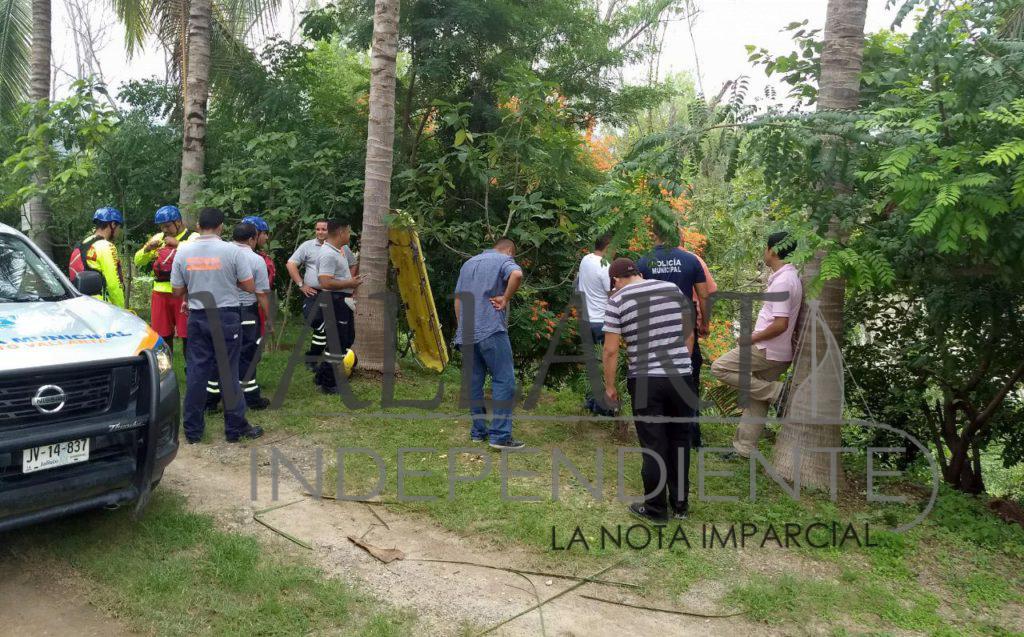 Flota cadáver en el río Pitillal