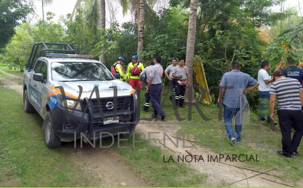 Flota cadáver en el río Pitillal