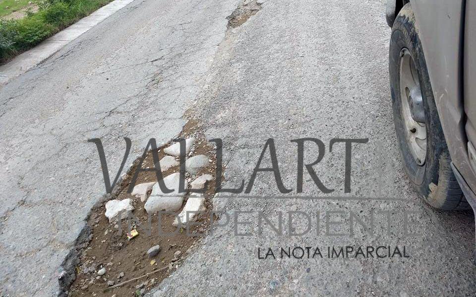 Urge reparar la calle Guadalajara en Mojoneras 4 Urge reparar la calle Guadalajara en Mojoneras