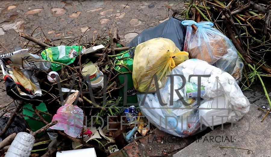 Denuncian vallartenses cúmulos de basura en la vía pública 7 Denuncian vallartenses cúmulos de basura en la vía pública