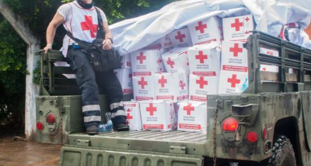 Envía CRM 343 toneladas de ayuda humanitaria a Oaxaca y Chiapas