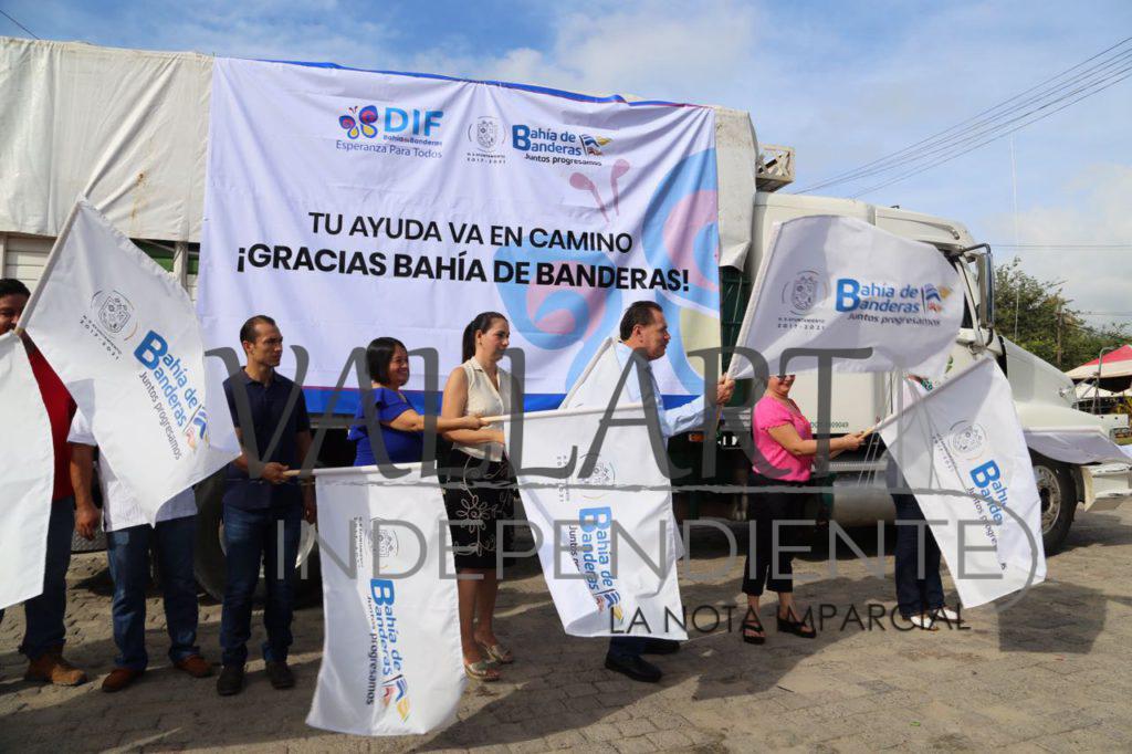 Envía ayuntamiento de Badeba apoyo a afectados del sismo del 19-S