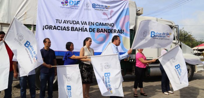 Envía ayuntamiento de Badeba apoyo a afectados del sismo del 19-S