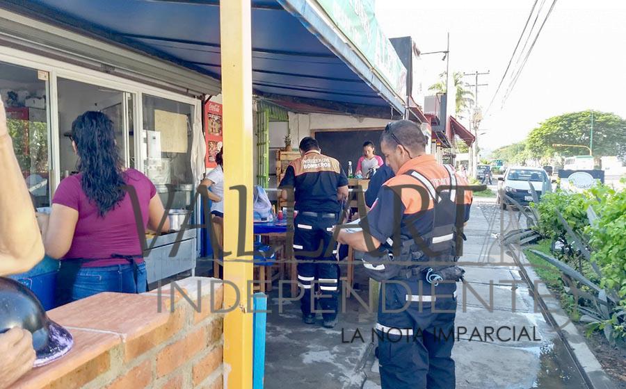 Otro percance vial en que se ve involucrado una motocicleta