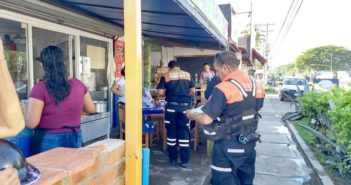 Otro percance vial en que se ve involucrado una motocicleta