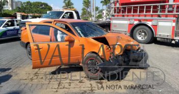 Encontronazo en la Medina Ascencio deja una persona herida