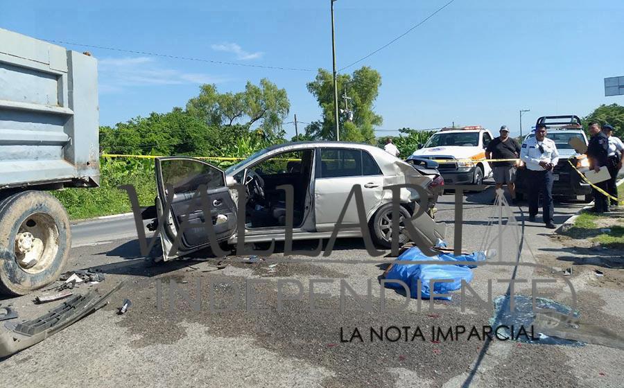 Conductor pierde la vida en el ‘crucero de la muerte’
