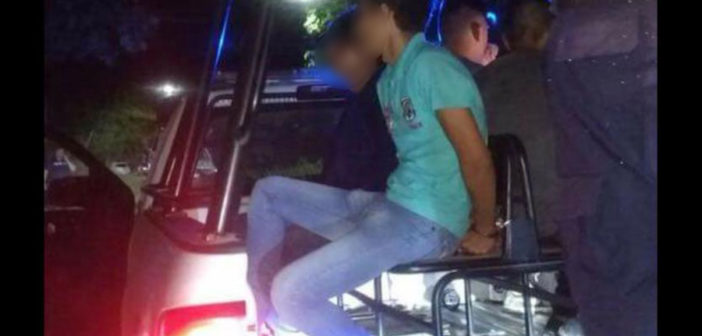 Dispara contra policías; tras persecución detienen a tres menores