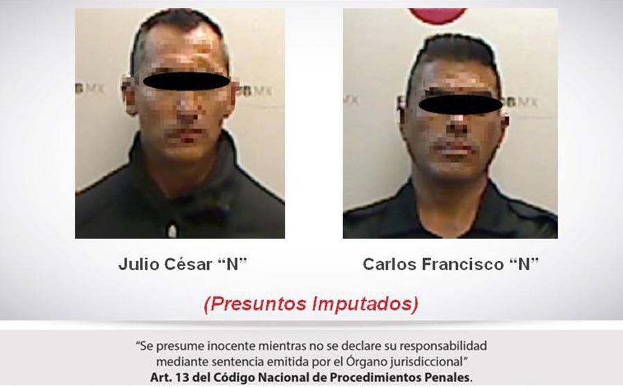 Detienen por corrupción a dos elementos de la Fuerza Única