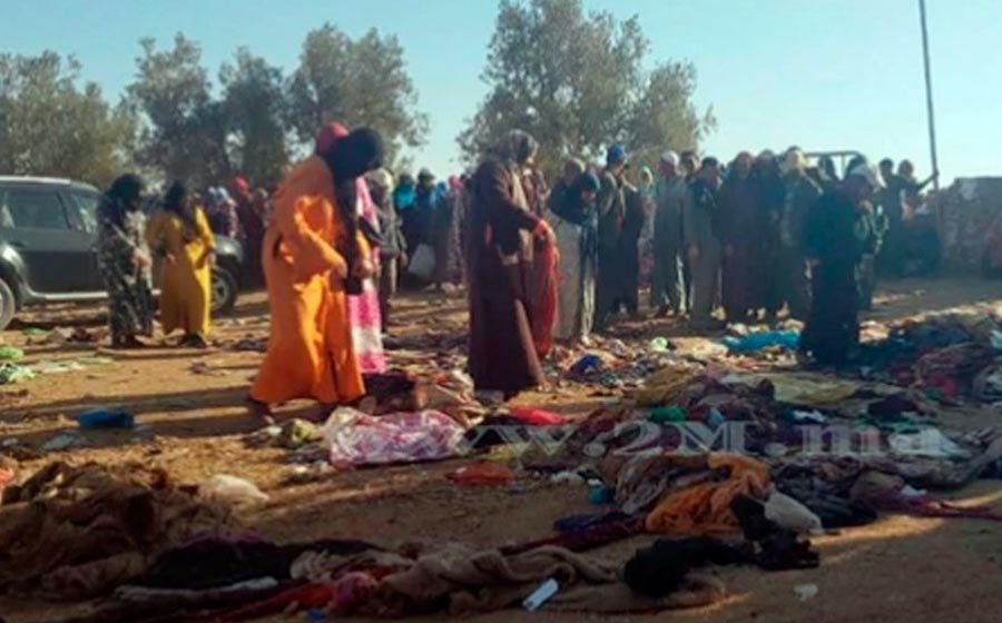 Mueren 15 personas en Maruecos durante estampida humana