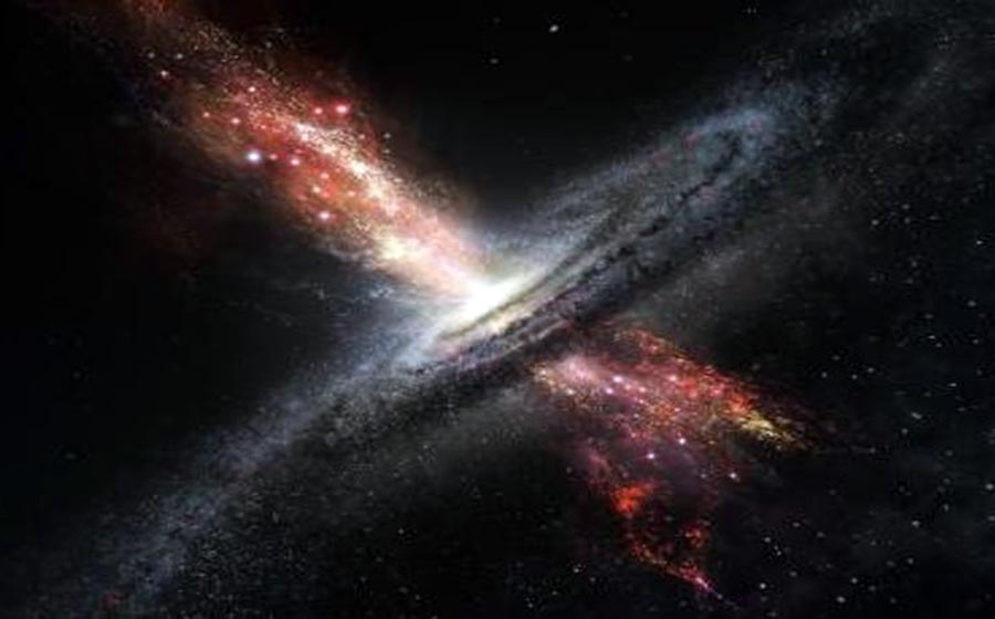 Descubren inédita formación de estrellas cerca de un agujero negro