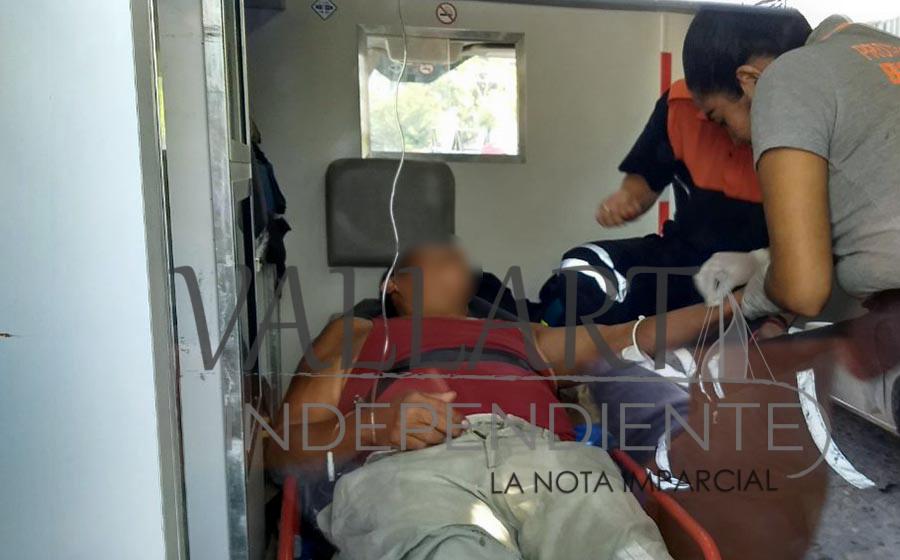 Aunque suene a pleonasmo; ¡se atropelló a sí mismo!